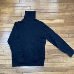 UNIQLO カシミヤ タートルネック セーター L ブラック