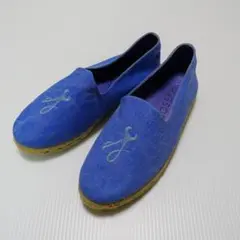 JOSEPH HOMME ブルーリネン スリッポン 26cm