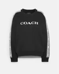新品未使用 coach コーチ エッセンシャル クルーネック スウェット L