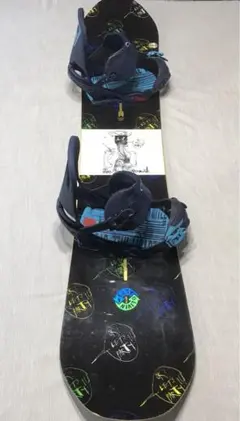 ★2点セット★スノーボード 150cm ビンディング BURTON カーテル