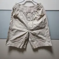 ベージュ ショートパンツ ウエスト68-76cm