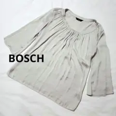 BOSCH　ブラウス　グレー　38　光沢