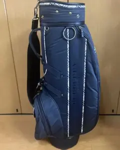 希少☆ バーバリー BURBERRY キャディバッグ ゴルフ 黒 ノバチェック