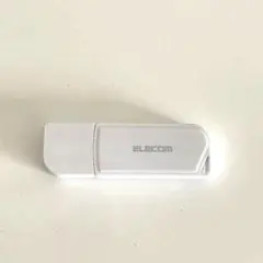 エレコム USBメモリ 14GB ホワイト
