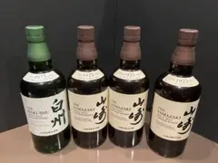 4本セット サントリー 山崎3 白州1