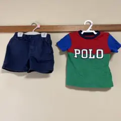 POLO Tシャツとショートパンツセット 80cm