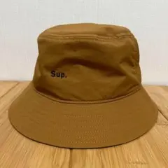 バケットハット　マスタード　アウトドア　カジュアル