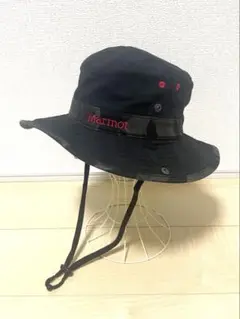 Marmot マーモット　サファリハット　アウトドア　ブラック