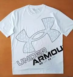 アンダーアーマー 白Tシャツ 速乾 Lサイズ