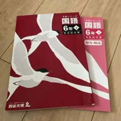四谷大塚　予習シリーズ　国語　6年下　有名校対策
