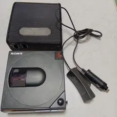 SONY Discman ポータブルCDプレーヤー　D-50 MK2【ケース付】 Yahoo!オークション - 当時物 SONY【Discman D-50 MkⅡ