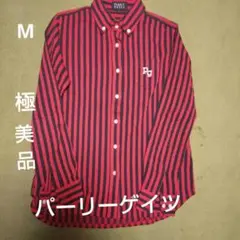 美品厚手バーリゲイツ冬シャツ(pgロゴ)