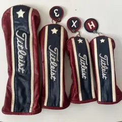 Titleist ヘッドカバー 4個セット