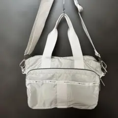 LeSportsac レスポートサック　エッセンシャル　メトロコンバーチブル　白