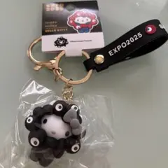 黒ミャクミャク　キティ　万博