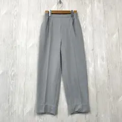 【美品】 ゆったりパンツ L グレー 日本製 サラサラ シンプル 薄手