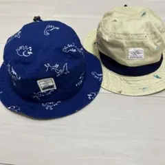 恐竜柄バケットハット2点セット　48cm・50cm