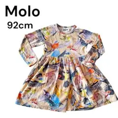 Molo 92cm 鳥柄 ワンピース