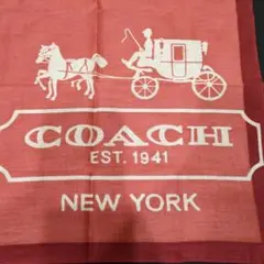 ●正規品COACH コーチ ハンカチ未使用保管品