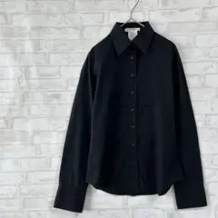 SPB ワールド 黒 長袖シャツ Mサイズ レディース 薄手 a2968