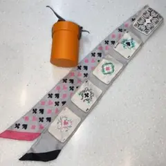 【HERMES】トゥイリートランプ スカーフ シルク