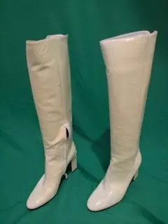 NICHOLAS KIRKWOOD ロングブーツ 27cm オフホワイト