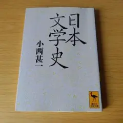 h-132 日本文学史 小西 甚一 講談社学術文庫