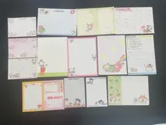 こぱむだ　エンジェルうーちゃん　うさちゃん　ハムちゃん　メモ用紙セット 14枚
