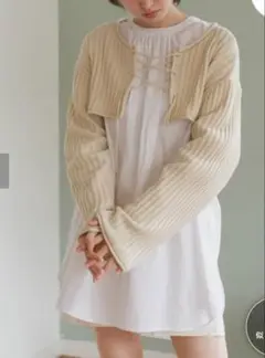 Kastane クロップドニット