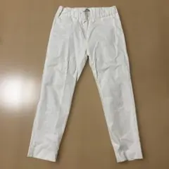 美品 riana ホワイト アンクル パンツ 36 S 白 クロップド 日本製