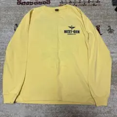 AVIREX イエロー ロングスリーブ Tシャツ M