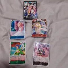 ワンピース　レアカード　五枚セット