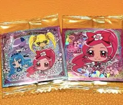 プリキュア ウエハース ハートキャッチプリキュア キュアブロッサム シール 2枚