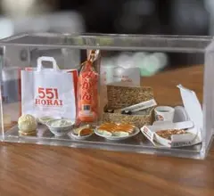 551 蓬莱 ミニチュア カプセルトイ 駅弁ピザーラ食品サンプルガチャ 大阪限定