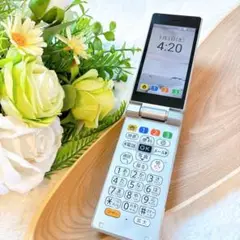 動作確認清掃済み美品かんたん携帯9 NP505SH SoftBankシルバー