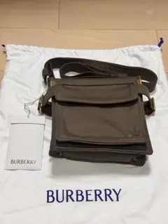 【新品未使用】BURBERRY ブラウン ショルダーバッグ