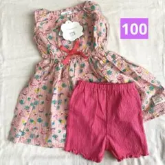 新品　しまむら　女の子　ワンピース