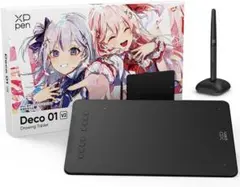 XPPen ペンタブレット 板タブ Deco01V2