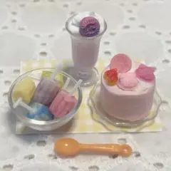 ♡ミニチュアカラフルスイーツセットNo.70