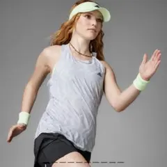 adidas タンクトップ　陸上　ランニング　Mサイズ