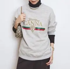 ⚠️出品31日まで⚠️AMERICANA/アメリカーナCANNA Tシャツ　ホワイト AMERICANA/アメリカーナ】CANNA Tシャツ - メルカリ