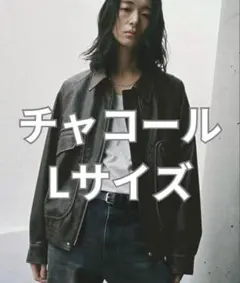 wym ARTIFICIAL GRAIN FLIGHT BLOUSONサイズL