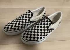 VANS スリッポン チェッカーボード 27センチ