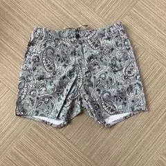 H&M ペイズリー柄 スリムフィットショートパンツ S