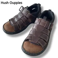 美品☆ Hush Puppies ハッシュパピー ブラウン コンフォートサンダル