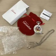 非売品　ディズニーストア ファンタミリア　手巻き懐中時計