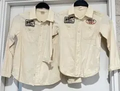 JUNKSTORE【ジャンクストアー】長袖シャツ 兄弟セット