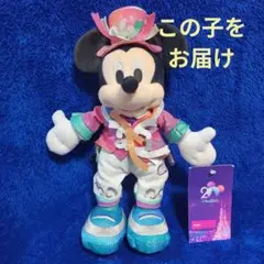 香港ディズニー　ミッキー　ぬいぐるみ　20周年