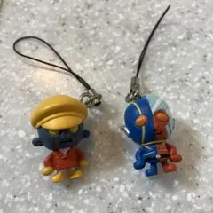 キカイダーなどフィギュアストラップ2個セット