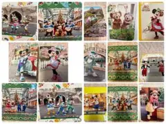 ディズニー　公式　写真台紙　１５枚